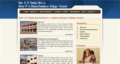 Desktop Screenshot of choksicollegeveraval.org